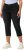 Ulla Popken Cropped Stretch Blend Mony Jeans Black - Jeans & Pantalons Femme Grandes Tailles – Plus Size - 