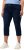 Ulla Popken Cropped Stretch Blend Mony Jeans Blue Denim - Jeans & Pantalons Femme Grandes Tailles – Plus Size - 