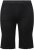 Ulla Popken Frayed Hemline Elastic Waistband Bermuda Shorts Black - Jeans & Pantalons Femme Grandes Tailles – Plus Size - 
