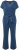 Ulla Popken Wrap Look Short Sleeve Denim Jumpsuit Blue - Jeans & Pantalons Femme Grandes Tailles – Plus Size - 