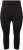 Ulla Popken Cropped High Waisted Leggings Black - Jeans & Pantalons Femme Grandes Tailles – Plus Size - 