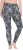 Ulla Popken Leopard Print Leggings Black - Jeans & Pantalons Femme Grandes Tailles – Plus Size - 