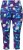 Ulla Popken Neon Bubble Quick Dry Leggings Blue - Jeans & Pantalons Femme Grandes Tailles – Plus Size - 