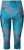Ulla Popken Quick Dry Cropped Geometric Print Leggings Blue - Vestes - 