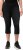 Ulla Popken Sienna Stretch Denim Capris Black - Jeans & Pantalons Femme Grandes Tailles – Plus Size - 