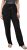 Ulla Popken Speckled Crepe Pull On Pants Black - Jeans & Pantalons Femme Grandes Tailles – Plus Size - 