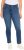 Ulla Popken Fringed Hem Stretch Fit Jeans Denim Blue - Jeans & Pantalons Femme Grandes Tailles – Plus Size - 