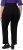 Ulla Popken Striped Elastic Waist Sweatpants Black - Jeans & Pantalons Femme Grandes Tailles – Plus Size - 
