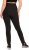 Ulla Popken Straight Leg Quick Drying Leggings Black - Jeans & Pantalons Femme Grandes Tailles – Plus Size - 