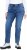 Ulla Popken Lightly Distressed Boyfriend Jeans Blue - Jeans & Pantalons Femme Grandes Tailles – Plus Size - 