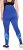 Ulla Popken Quick Dry Abstract Print Leggings Blue - Jeans & Pantalons Femme Grandes Tailles – Plus Size - 