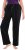 Ulla Popken Fleece Loungewear Pants Black - Jeans & Pantalons Femme Grandes Tailles – Plus Size - 