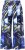 Ulla Popken Blue Stroke Wide Leg Palazzo Pants - Jeans & Pantalons Femme Grandes Tailles – Plus Size - 