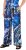 Ulla Popken Blue Stroke Wide Leg Palazzo Pants - Jeans & Pantalons Femme Grandes Tailles – Plus Size - 