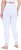 Ulla Popken Lace Trim Leggings White - Jeans & Pantalons Femme Grandes Tailles – Plus Size - 