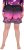 Ulla Popken Active Wide Leg Elastic Waist Palm Tree Pattern Mesh Shorts Black - Jeans & Pantalons Femme Grandes Tailles – Plus Size - 
