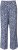 Ulla Popken Patch Print Elastic Waist Pants Navy - Jeans & Pantalons Femme Grandes Tailles – Plus Size - 