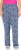 Ulla Popken Patch Print Elastic Waist Pants Navy - Jeans & Pantalons Femme Grandes Tailles – Plus Size - 