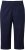 Ulla Popken Stretch Fit Paper Bag Culottes Navy - Jeans & Pantalons Femme Grandes Tailles – Plus Size - 