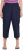 Ulla Popken Stretch Fit Paper Bag Culottes Navy - Jeans & Pantalons Femme Grandes Tailles – Plus Size - 