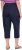 Ulla Popken Stretch Fit Paper Bag Culottes Navy - Jeans & Pantalons Femme Grandes Tailles – Plus Size - 