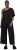 Ulla Popken Asymmetric Lace Panel Jumpsuit Black - Jeans & Pantalons Femme Grandes Tailles – Plus Size - 