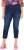 Ulla Popken Cropped Denim Look Stretch Fit Leggings Denim Blue - Jeans & Pantalons Femme Grandes Tailles – Plus Size - 