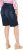 Ulla Popken Denim Wide Leg Elastic Waist Bermuda Shorts Denim Blue - Jeans & Pantalons Femme Grandes Tailles – Plus Size - 