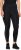 Ulla Popken Cargo Pocket Fleece Lined Sports Leggings Black - Jeans & Pantalons Femme Grandes Tailles – Plus Size - 