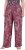 Ulla Popken Wide Leg Elastic Waist Jungle Print Palazzo Pants Brown - Jeans & Pantalons Femme Grandes Tailles – Plus Size - 