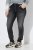 Ulla Popken Vintage Wash Jeggings Black - Leggings - Leggings grande taille
