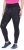 Ulla Popken Quick Drying Flower Print Leggings Black - Jeans & Pantalons Femme Grandes Tailles – Plus Size - 