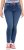 Ulla Popken Drawstring Jeggings Blue - Jeans & Pantalons Femme Grandes Tailles – Plus Size - 