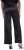 Ulla Popken Rhinestone Detail Comfort Waist Pants Black - Jeans & Pantalons Femme Grandes Tailles – Plus Size - 