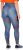Ulla Popken Quick Drying Stitch Print Performance Leggings Grey - Jeans & Pantalons Femme Grandes Tailles – Plus Size - 