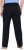 Ulla Popken Side Stripe Elastic Waist Joggers Black - Jeans & Pantalons Femme Grandes Tailles – Plus Size - 