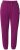 Ulla Popken Contrast Piping Joggers Purple - Ulla Popken - 