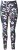 Ulla Popken Leopard Print Quick Drying Leggings Black - Jeans & Pantalons Femme Grandes Tailles – Plus Size - 
