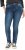 Ulla Popken Decorative Stitched Slim Leg Stretch Fit Jeans Blue Denim - Jeans & Pantalons Femme Grandes Tailles – Plus Size - 