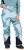 Ulla Popken Hyprar Ski Pants Waterproof Velcro Closure Shaped Knees Ice Green - Jeans & Pantalons Femme Grandes Tailles – Plus Size - 