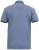 D555 Talbot Pique with Jacquard Collar Polo Shirt Blue - Polos - Polos homme grande taille