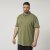 North Latitude 61128 Polo Piqué Superflex Vert Olive - Polos - Polos homme grande taille