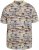 North Latitude 61133 Polo Piqué Imprimé Intégral Sable - Polos - Polos homme grande taille