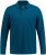 JP1880 Polo Shirt Long Sleeve Pique Blue - Polos - Polos homme grande taille