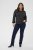 Kaffe Curve Lini Knit Pull Noir Oyster - Sweatshirts & hoodies - 