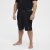 North Latitude Pyjama Shorts Black - Pyjamas/vêtements de détente - Pyjamas Grande Taille pour Hommes