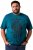 Men Plus T-Shirt Short Sleeve Lagoon Green - T-shirts - T-shirts Homme Grande Taille