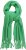 Ulla Popken Trendy Boucle Yarn Fringe Knit Scarf Green - Accessoires - 