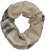 Ulla Popken Plaid Infinity Scarf Brown - Accessoires - 