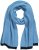 Ulla Popken Two Tone Knit Scarf Light Cornflower - Accessoires - 